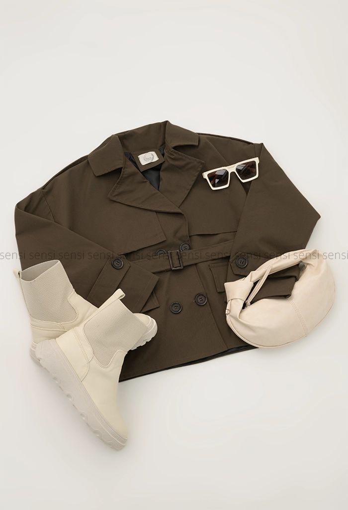 ترنچ کت کتان آستر دار @کد1004648 (2) ترنچ کت کتان آستر دار @کد1004648