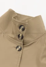 ترنچ کت یقه بلند سانتانا کد1004400