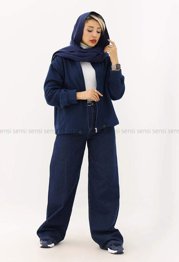 سویشرت پلار یقه 5سانت کد1004354