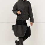 کت فوتر جلو زیپ پیله کد1004472