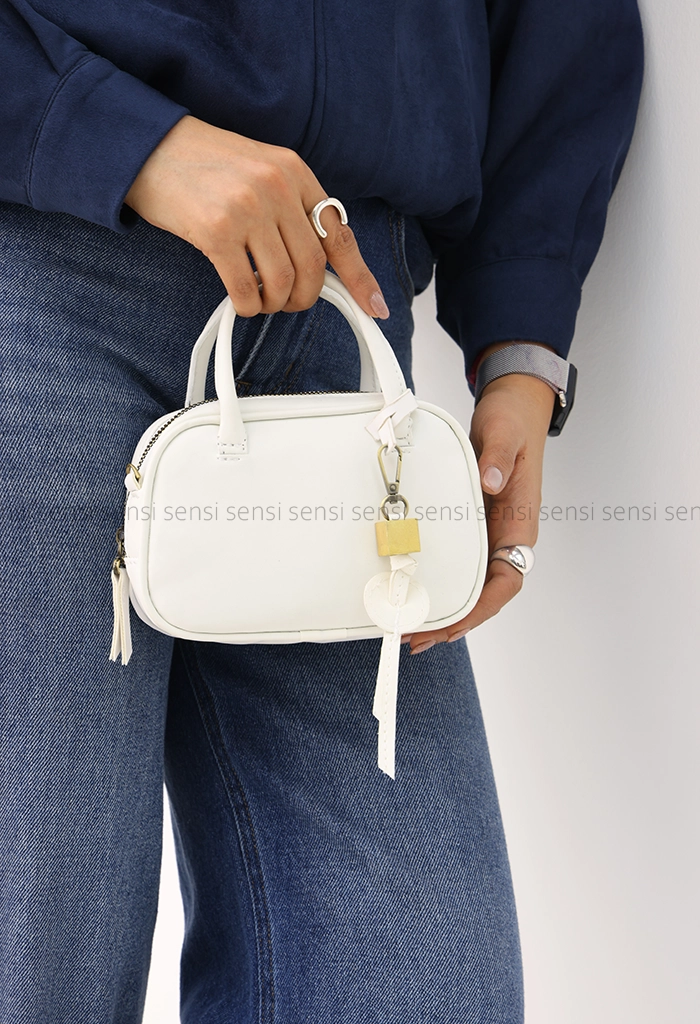 کیف چرم صندوقی کد1002856