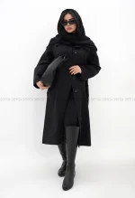 بارانی جلو دکمه آستر دار کد1004809