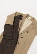 بارانی سانتانا آستر دار آستین پاگن کد1004873