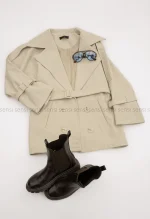 بارانی سانتانا آستر دار@@کد1004888