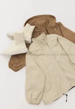 بارانی سانتانا کلاه دار کد1004762