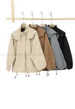 بارانی سانتانا کلاه دار کد1004762