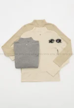 بافت لمه دار یقه 4سانت کد1004716