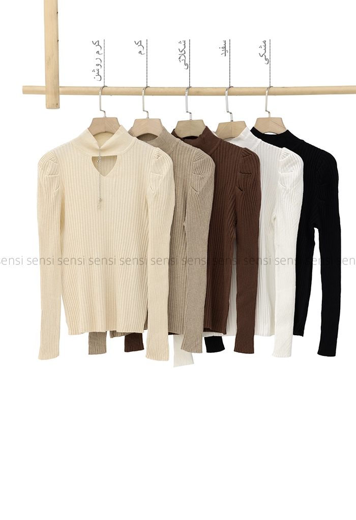 بافت یقه5سانت راه راه کد1004711