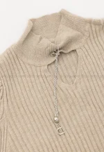 بافت یقه5سانت راه راه کد1004711