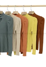 بافت یقه5سانت راه راه کد1004711