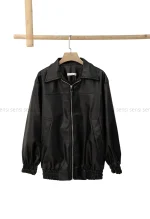 بامبر چرم آستر دار کد1004798