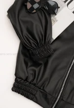 بامبر چرم آستر دار کد1004798