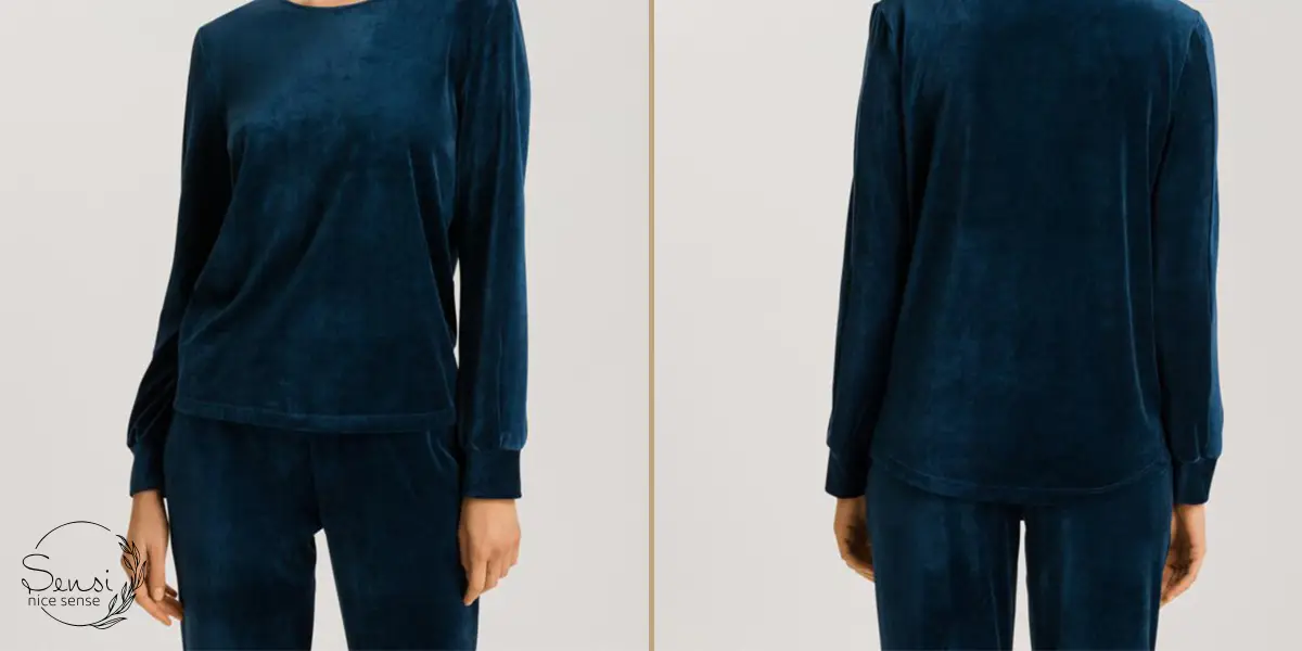 مخملی با شلوار بافت یا مخمل