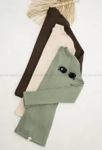 بلوز کبریتی کشی یقه ایستاده کد1004817