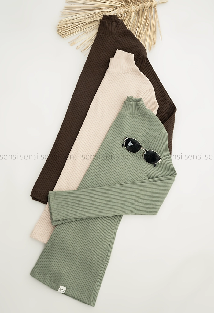 بلوز کبریتی کشی یقه ایستاده کد1004817 (5) بلوز کبریتی کشی یقه ایستاده کد1004817