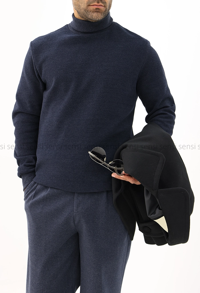 بلوز یقه اسکی مردانه کد20000018