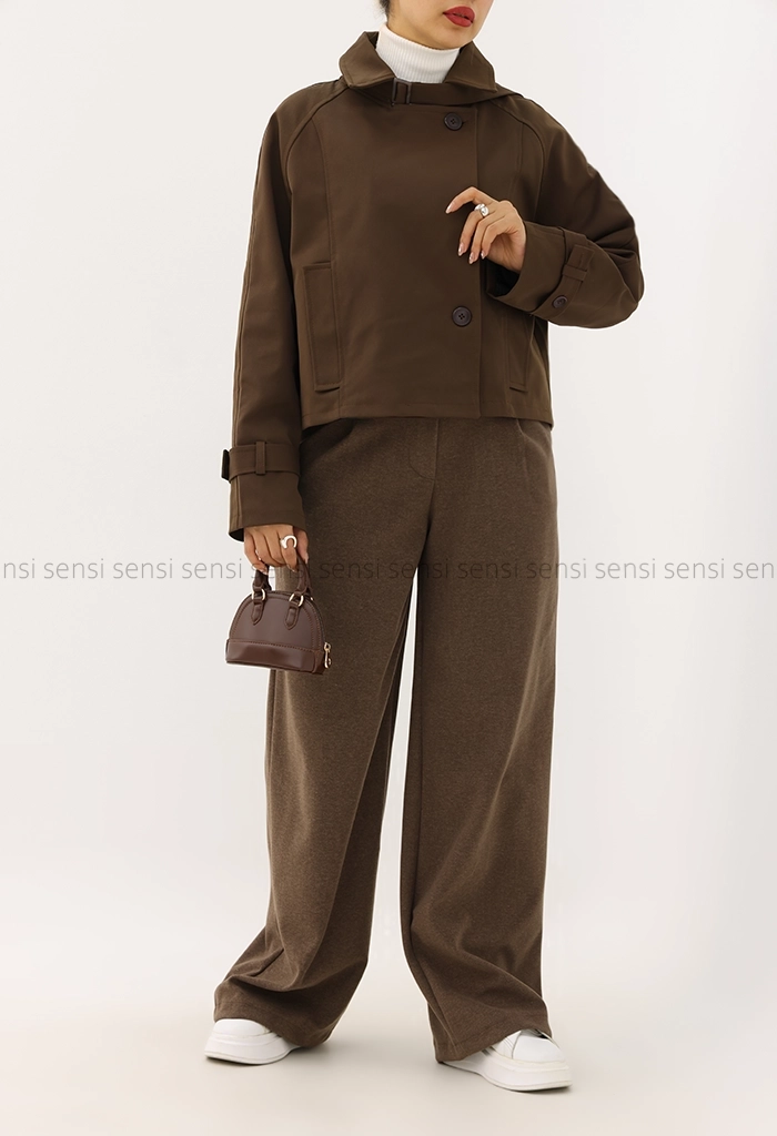 ترنچ کت آستر دار رگلان کد1004812