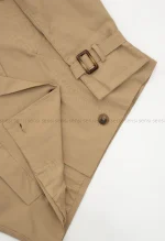 ترنچ کت آستر دار4دکمه کد1004697