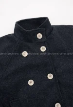 ترنچ کت فوتر یقه ایستاده کد1004826