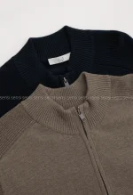 سویشرت بافت جلو زیپ کد20000039