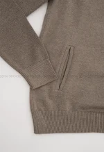 سویشرت بافت جلو زیپ کد20000039