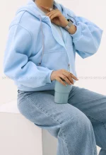 سویشرت باکسی داخل کرکی کد1004804