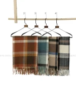 شال 4خونه پشمی کد1004702