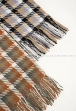 شال 4خونه پیچازی پشمی کد1004701