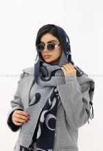 شال بافت موهری COACHکد1004608