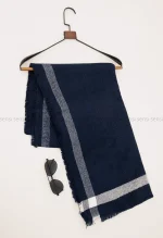 شال بافت موهری حاشیه دار کد1004703