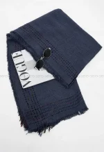 شال بافت موهری خط چین کد1004704