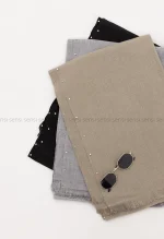 شال بافت موهری پرچی کد1004705