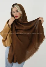 شال موهری ساده رنگی کد1004510