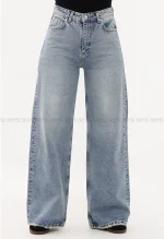 شلوار جین واید لگ کد1004728