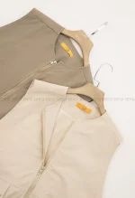 وست کتان کج راه آستر دارکد1004666