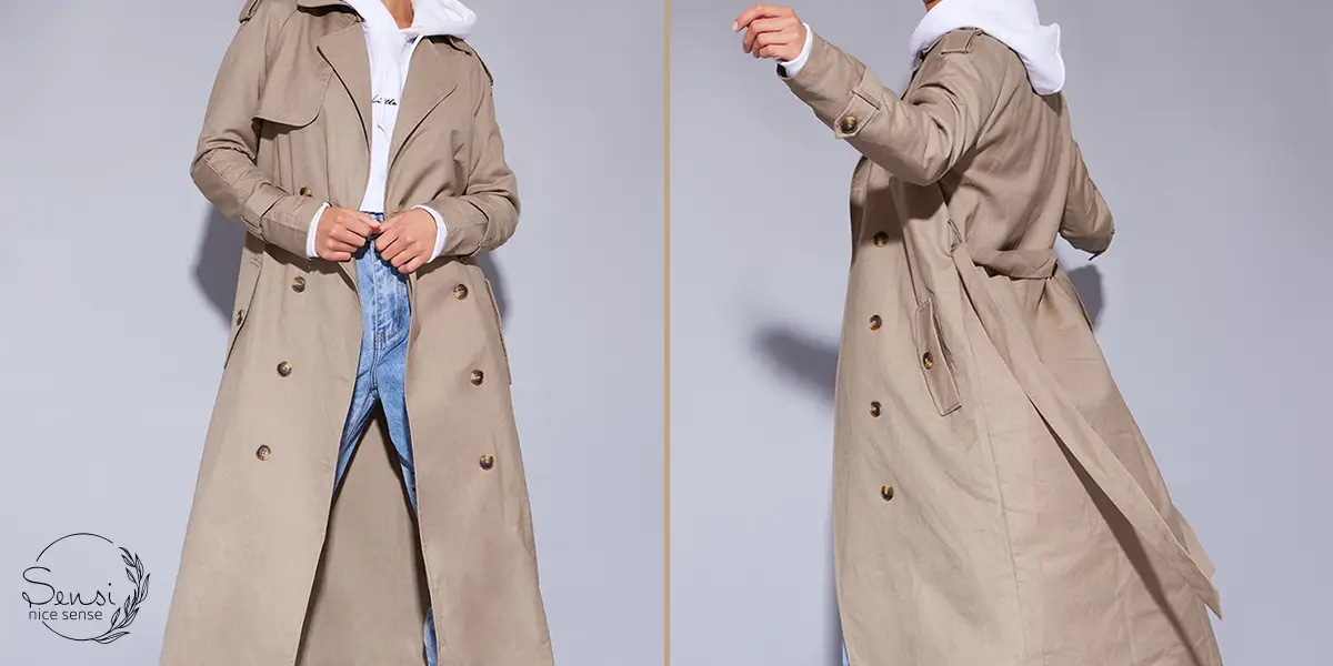 استایل پاییزی با مانتو