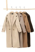 پالتو فوتر 4دکمه آستر دار کد1004886