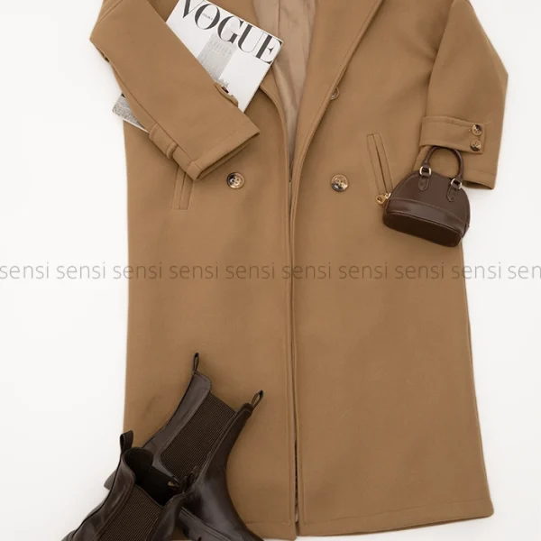 پالتو فوتر 4دکمه آستر دار کد1004886