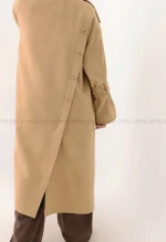 پالتو فوتر پشت دکمه کد1004889