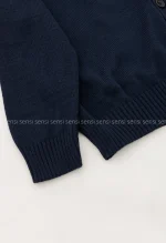 ژاکت بافت جلو دکمه کد1004534