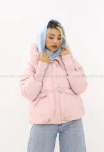 کاپشن وارداتی آستر دار یقه پوست کد1004850