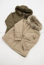 کاپشن وارداتی داخل پوست کد1004856