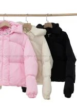 کاپشن پفی کلاه دارکد1004885