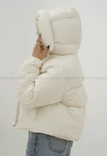 کاپشن پفی کلاه دارکد1004885