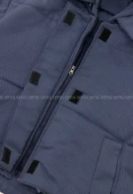 کاپشن کوتاه کتان کج راه کد1004770