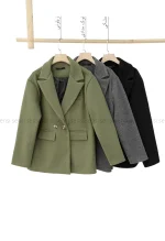 کت فوتر باکسی تک دکمه کد1004777