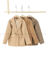 کت فوتر باکسی تک دکمه کد1004777