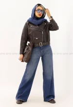 کت چرم آستر دار زارا کد1004863