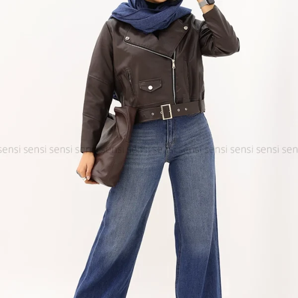 کت چرم آستر دار زارا کد1004863