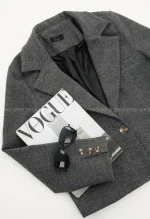 کراپ کت فوتر آستر دار کد1004777